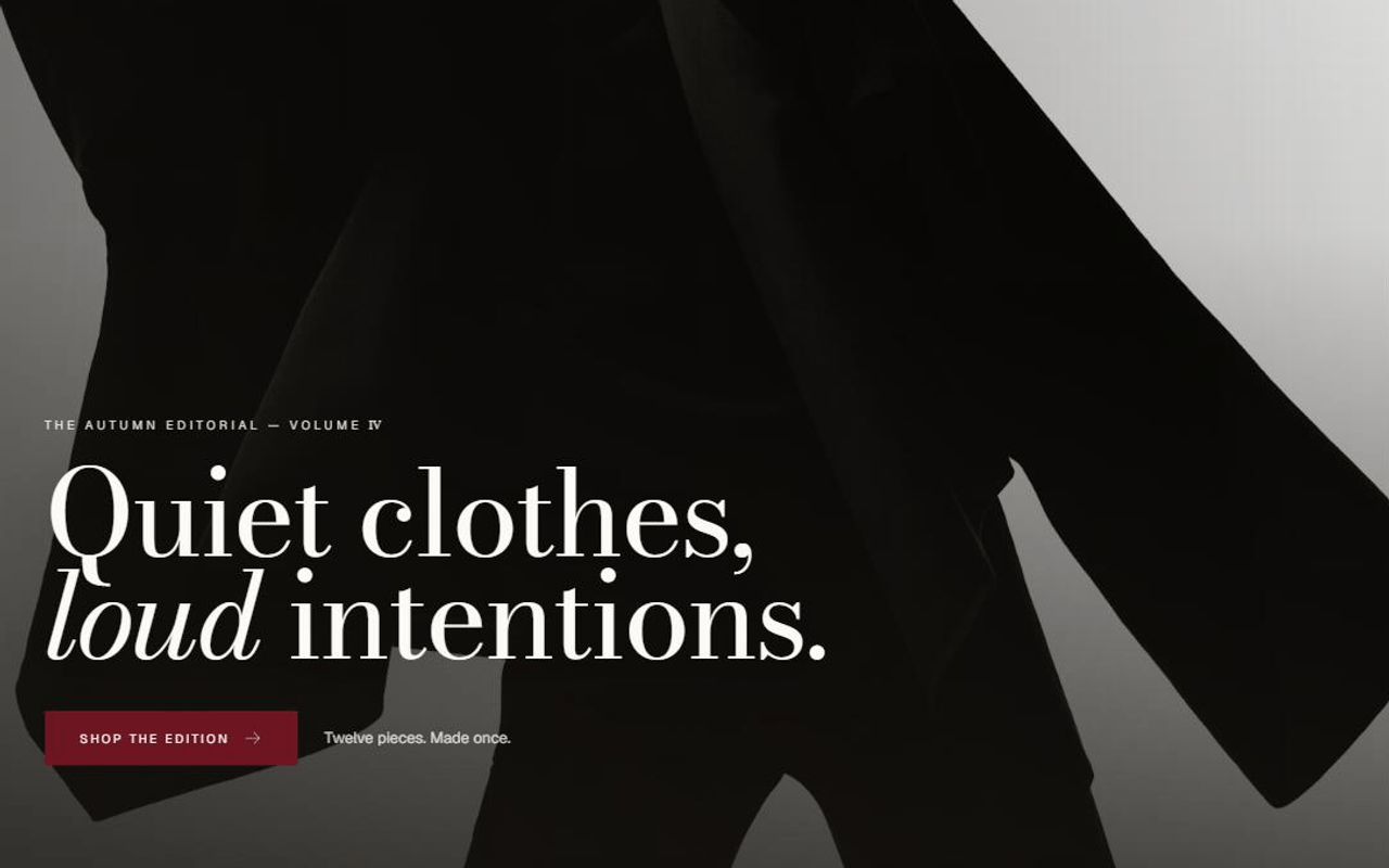 Fashion & Lifestyle product interface